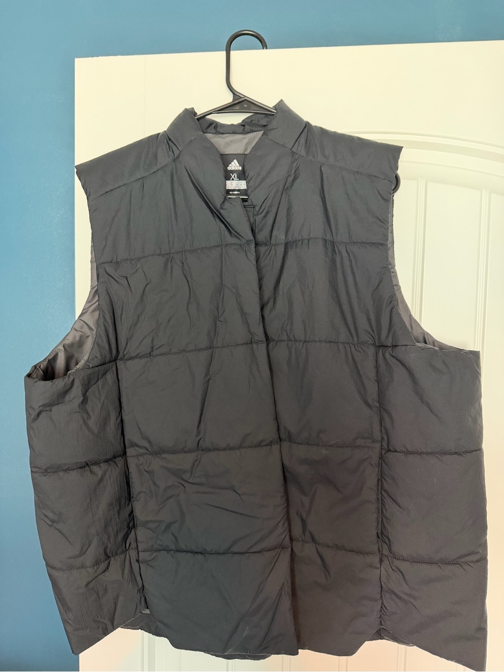 adidas Black Quilted Insulated Vest